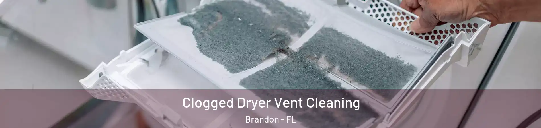 Clogged Dryer Vent Cleaning Brandon - FL