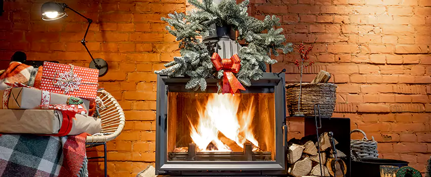 Travis Industries Linear Gas Fireplace Installation in Brandon, Florida