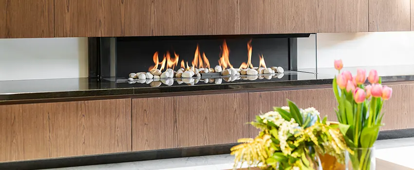 Double-height Fireplace Design Refurbishment in Brandon, Florida