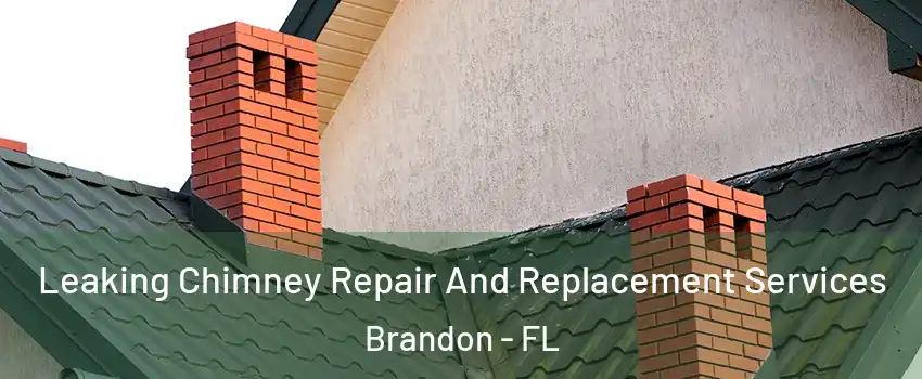 Leaking Chimney Repair And Replacement Services Brandon - FL